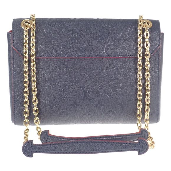 Louis Vuitton Vavin PM Shoulder Bag Emplant Marine Rouge Gold Hardware - Picture 2 of 10